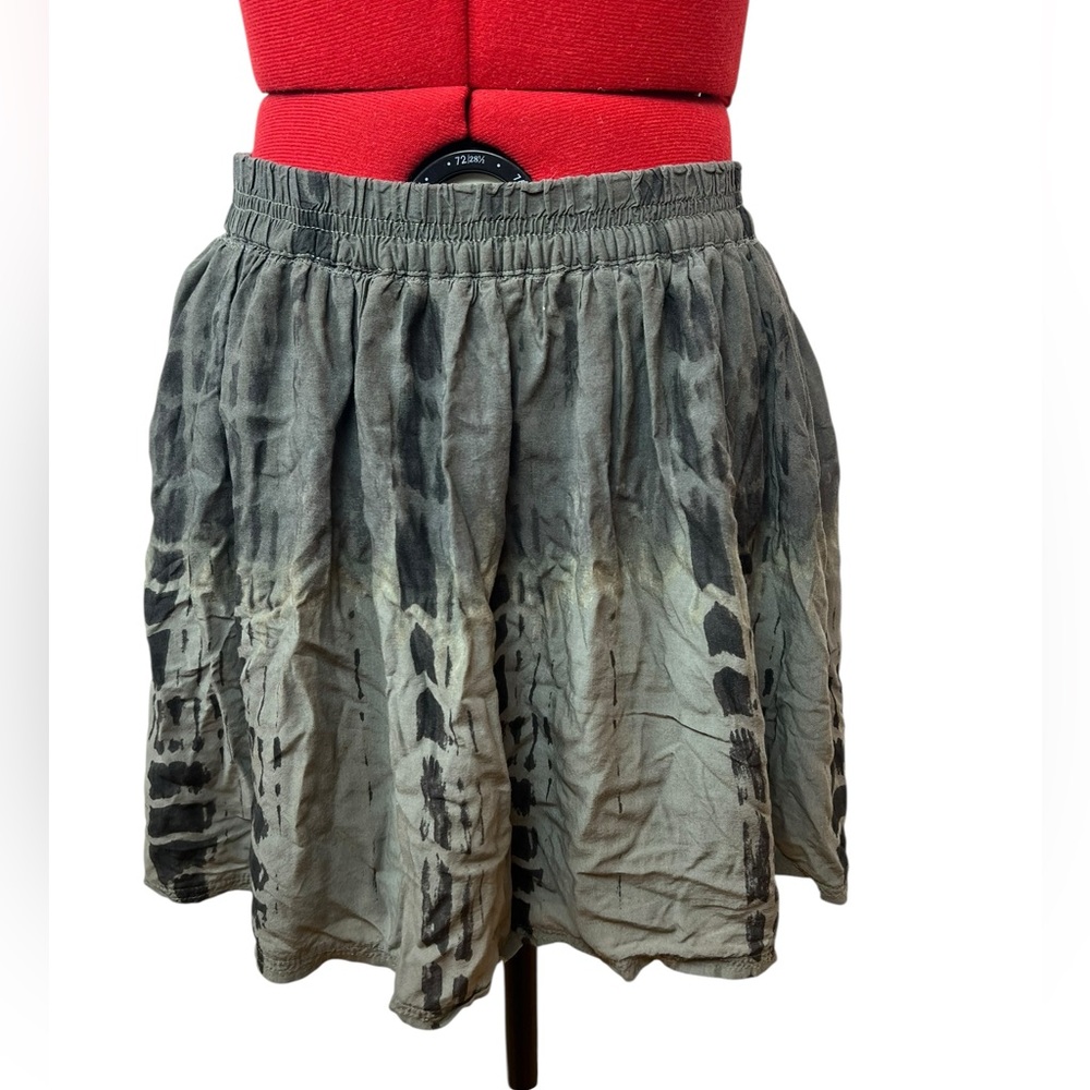 American Eagle Outfitters Charcoal Tie Dye Skirt